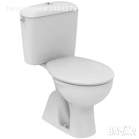 Моноблок Vidima SevaLoop W913101/ казанче W630901, снимка 4 - Аксесоари за баня - 55831415