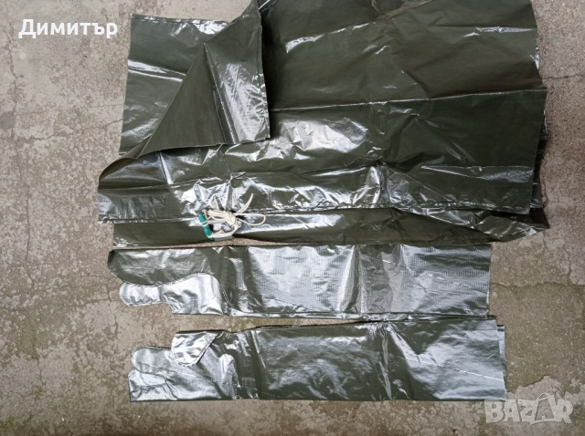 Военни противохимично облекло дъждобран , снимка 3 - Екипировка - 52483061
