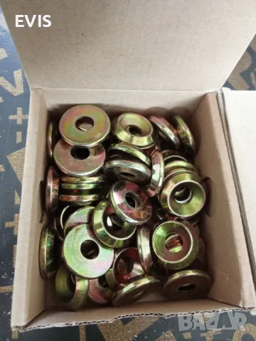 Поцинковани шайби за винтове за дърво, снимка 1