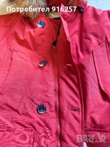 Детско зимно яке размер 140, снимка 4 - Детски якета и елеци - 53346298