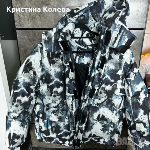 Унисекс ски зимно яке Zara, снимка 2 - Якета - 52858565