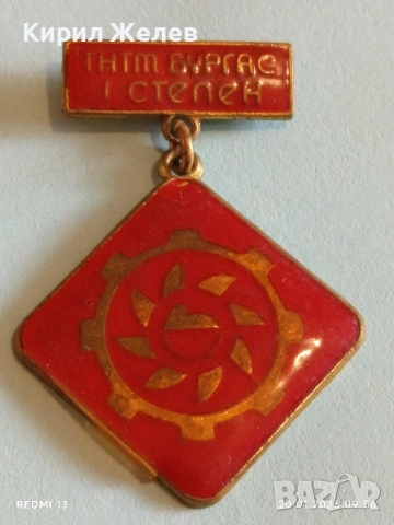 Значка награда от соца ИНИЦИАТИВА за ТЕХНИЧЕСКО и НАУЧНО ТВОРЧЕСТВО на МЛАДЕЖТА 41032, снимка 5 - Колекции - 53159850