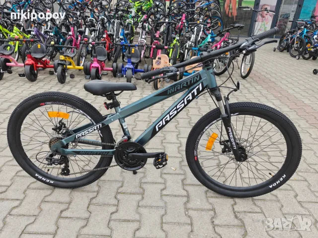 Промо велосипед 24" Passati MARTYN сив, снимка 2 - Велосипеди - 56253996