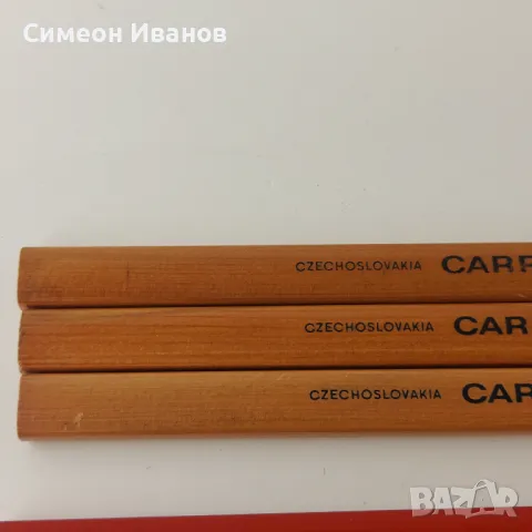 Лот от 6 броя дърводелски моливи Уста Кольо Great Wall и чехословашки #5835, снимка 2 - Колекции - 50094798