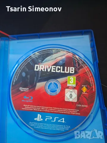 Drive club PS4., снимка 2 - Игри за PlayStation - 56493859
