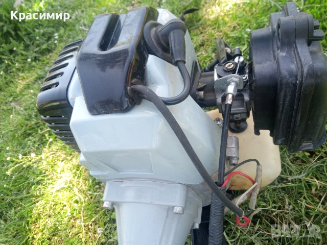 Бензинов тример-храстотез, снимка 2 - Градинска техника - 54328281