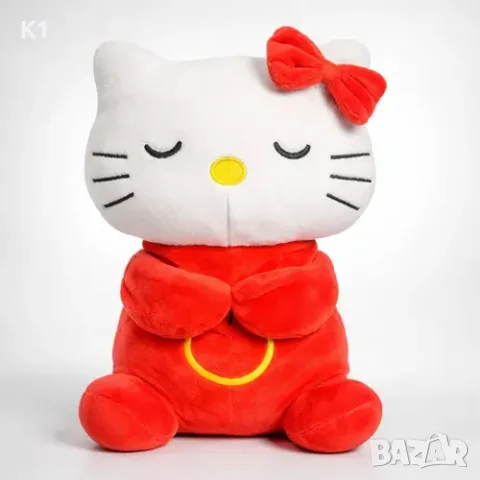 Плюшена дишаща и светеща играчка Hello Kitty 30cm, Кити 