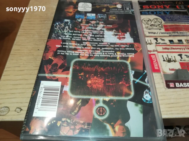 DREAM THEATER-ORIGINAL VHS VIDEO TAPE 1507251544, снимка 4 - Други жанрове - 51029461
