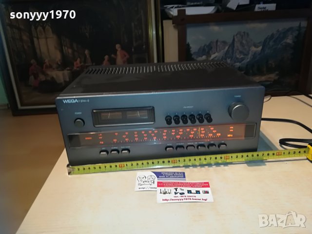 wega t 3741-2 hifi tuner-made in west-germany-внос switzerland, снимка 5 - Ресийвъри, усилватели, смесителни пултове - 29455714