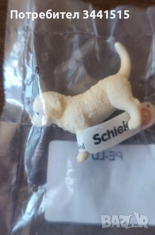  Оригинални Schleich фигурки - Ръчно боядисани | Germany | Петел, Голдън ретривър кученце, снимка 12 - Колекции - 54143877
