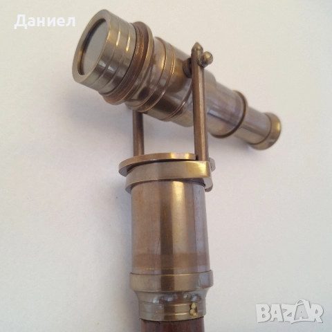 Бастун с дръжка далекоглед, ретро шпионски бастун , снимка 5 - Други ценни предмети - 51546360