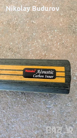 Nittaku Acoustic Carbon Inner G-Revision + Stiga DNA Pro, снимка 7 - Тенис - 56040043