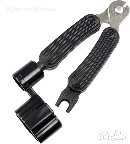 Комплект универсални аксесоари за електрическа акустична китара RockJam стойка струни тунер плектри, снимка 5 - Китари - 47301643