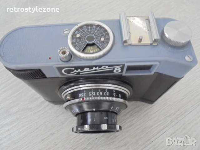 № 8146 стар ретро фотоапарат Смена 8 , снимка 4 - Антикварни и старинни предмети - 51007677