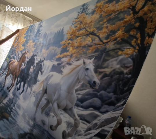 полиестерен банер за партита или стена 230 Х 180см, снимка 3 - Пана - 52792649