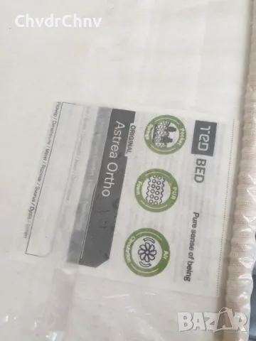 НОВ двулицев ортопедичен матрак ТЕД/Ted Astrea Ortho 200x140см, снимка 3 - Матраци - 48787104