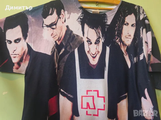 оригинална тениска на Rammstein XXL metal rock alt , снимка 6 - Тениски - 47479552