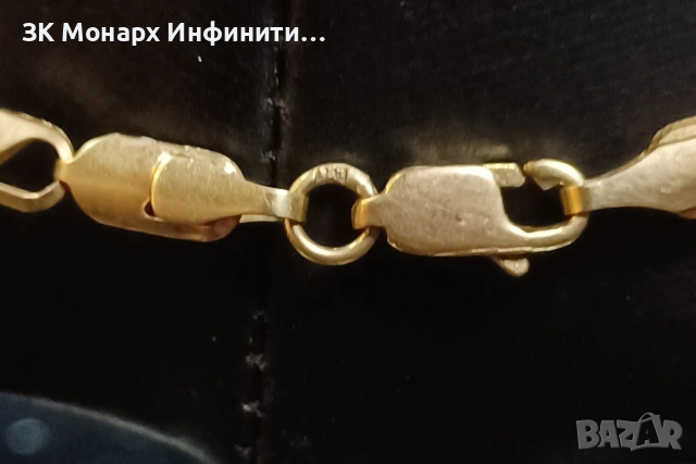 Златен ланец /585/, снимка 3 - Колиета, медальони, синджири - 53894977