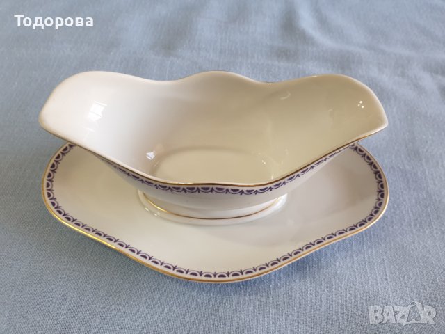 Порцеланова сосиера, снимка 3 - Чинии - 40128743