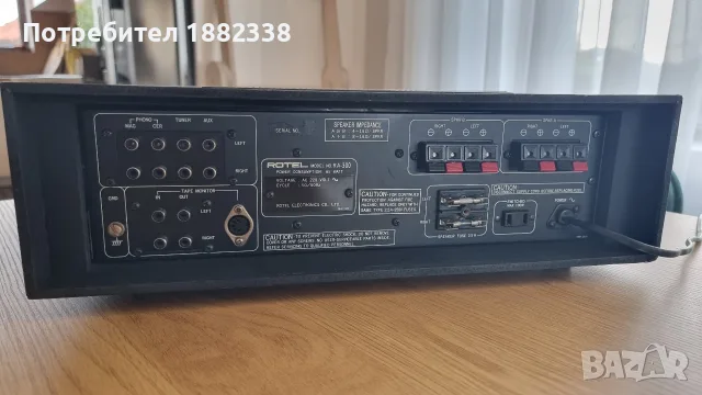 усилвател ROTEL RA-300, снимка 4 - Ресийвъри, усилватели, смесителни пултове - 55776890
