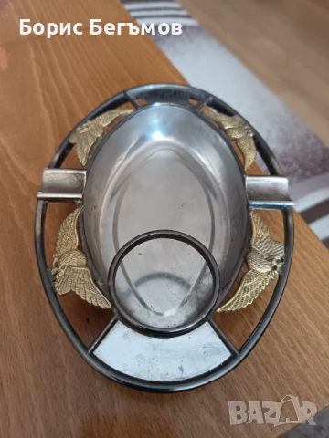 Ретро пепелник, снимка 3 - Антикварни и старинни предмети - 53146952