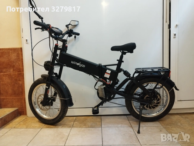 Сгъваем алуминиев велосипед 12 000W , снимка 3 - Велосипеди - 54304356