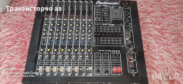 power mixer 2x300w БАРТЕР StudioMaster, снимка 1