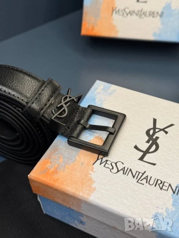колани от естествена кожа в кутия fendi ysl saint laurent , снимка 6 - Колани - 50751355