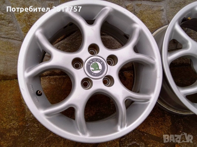 5х100 14цола алуминиеви джанти , снимка 2 - Гуми и джанти - 54018106