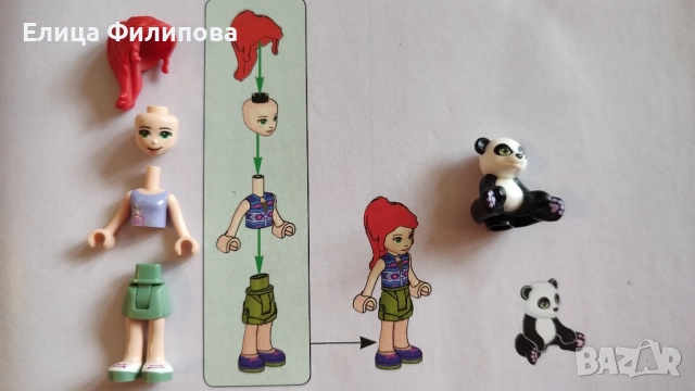 Lеgo Friends 41422 - Дървесна къща на панди в джунглата, снимка 5 - Конструктори - 51962763