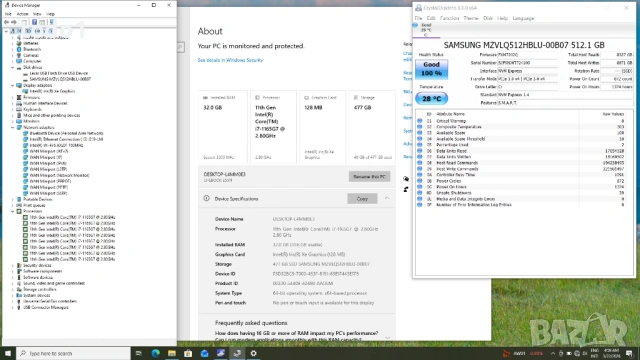 Fujitsu LIFEBOOK E5511 FHD IPS i7-1165G7/512GB/32GB, снимка 13 - Лаптопи за работа - 53946311