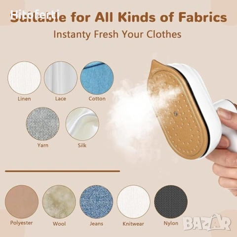  Преносима мини машина за гладене, снимка 3 - Ютии - 54175370