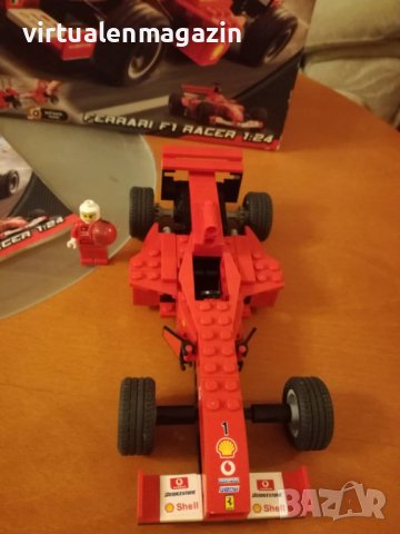 Конструктор Лего Ferrari - Lego 8362 - Ferrari F1 Racer 1:24, снимка 5 - Конструктори - 38165060