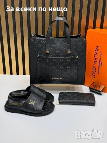 Louis Vuitton Дамски Чехли Луис Витон - Различни Цветове Код SK1332, снимка 3 - Чехли - 54315890