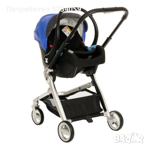 Бебешка количка 3 в 1, Zizito Harmony Lux, снимка 5 - Детски колички - 53209231