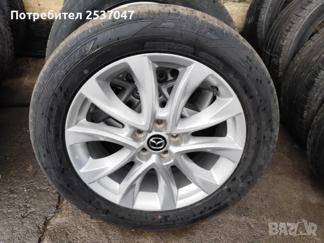 4бр гуми с джанти за MAZDA CX-5 235/55/19, снимка 2 - Гуми и джанти - 48278624