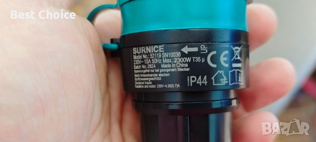 Водоустойчив контакт с дистанционно управление - 10A/2300W, 1 радио контакт + 1 дистанционно, снимка 5 - Други - 52918089