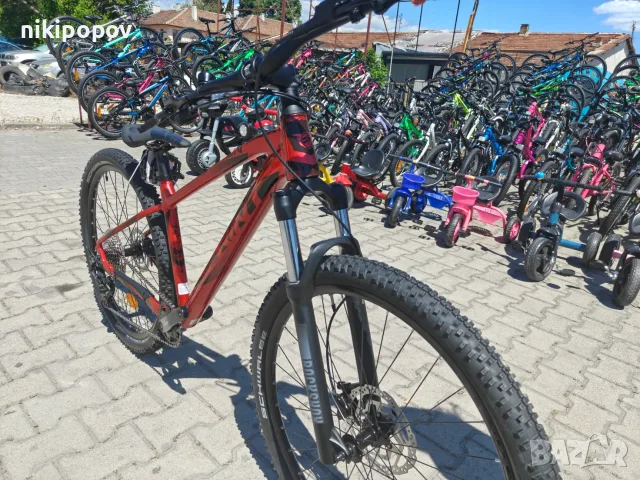 Промо велосипед 27.5" Sprint APOLON PRO червен, снимка 5 - Велосипеди - 56070219