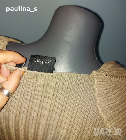 Два различни броя / Марков памучен пуловер с шпиц деколте "InWear" и "Esprit" , снимка 7 - Блузи с дълъг ръкав и пуловери - 15989750