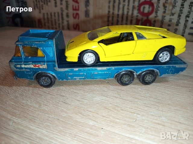 Стара количка K-21 Traktor Transporter.Мачбокс, снимка 8 - Колекции - 52880491