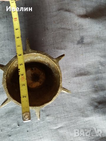 старо бронзово хаванче, снимка 2 - Антикварни и старинни предмети - 30213850