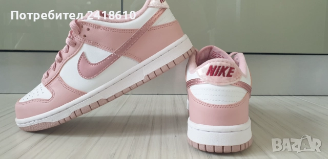 Nike  Dunk Low Pink Velvet   Size 38 /24 см. UK 5  US 5.5  НОВО! ОРИГИНАЛ! Дамски Кецове.