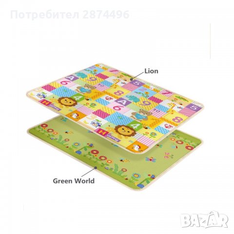 3297 Двулицева детска постелка за игра, снимка 13 - Други - 36735949