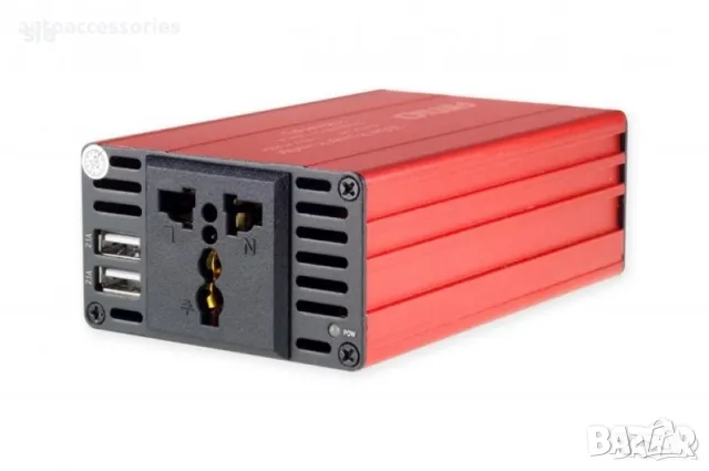 Инвертор преобразувател, 12v-220v, 300w, снимка 4 - Аксесоари и консумативи - 50264950