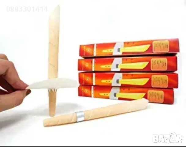 Намаление! Свещи за уши, Почистване на уши 10 броя , снимка 4 - Други стоки за дома - 44387528