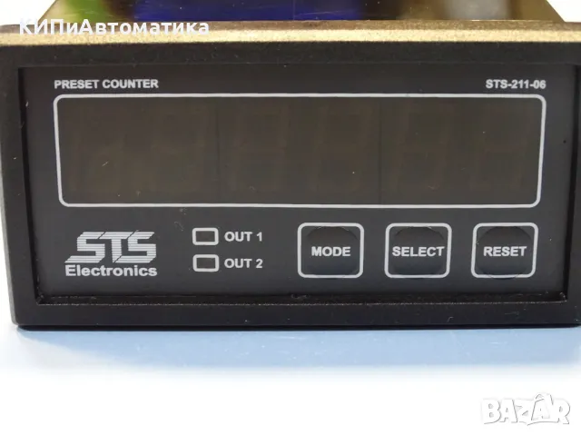 дигитален брояч STS 211-06R Digital Counter 220VAC, снимка 2 - Резервни части за машини - 47673015