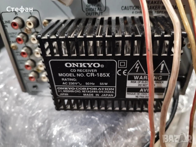Onkyo CR-185X, снимка 4 - Ресийвъри, усилватели, смесителни пултове - 50613771