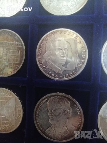 10 юбилейни сребърни марки , снимка 6 - Нумизматика и бонистика - 31775010