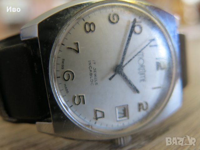 Античен MORETIME 17 JEWELS Механичен SWISS часовник, снимка 4 - Мъжки - 42765047