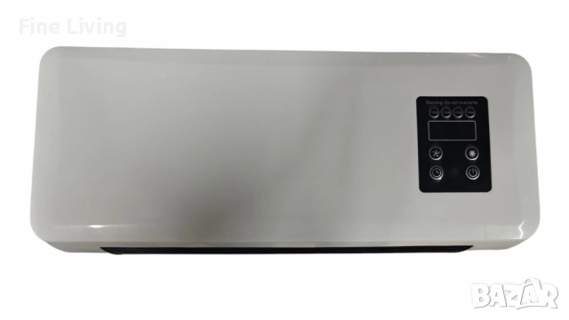 Печка за стенен монтаж с двойно предназначение – отопление и охлаждане, снимка 8 - Отоплителни печки - 52803897